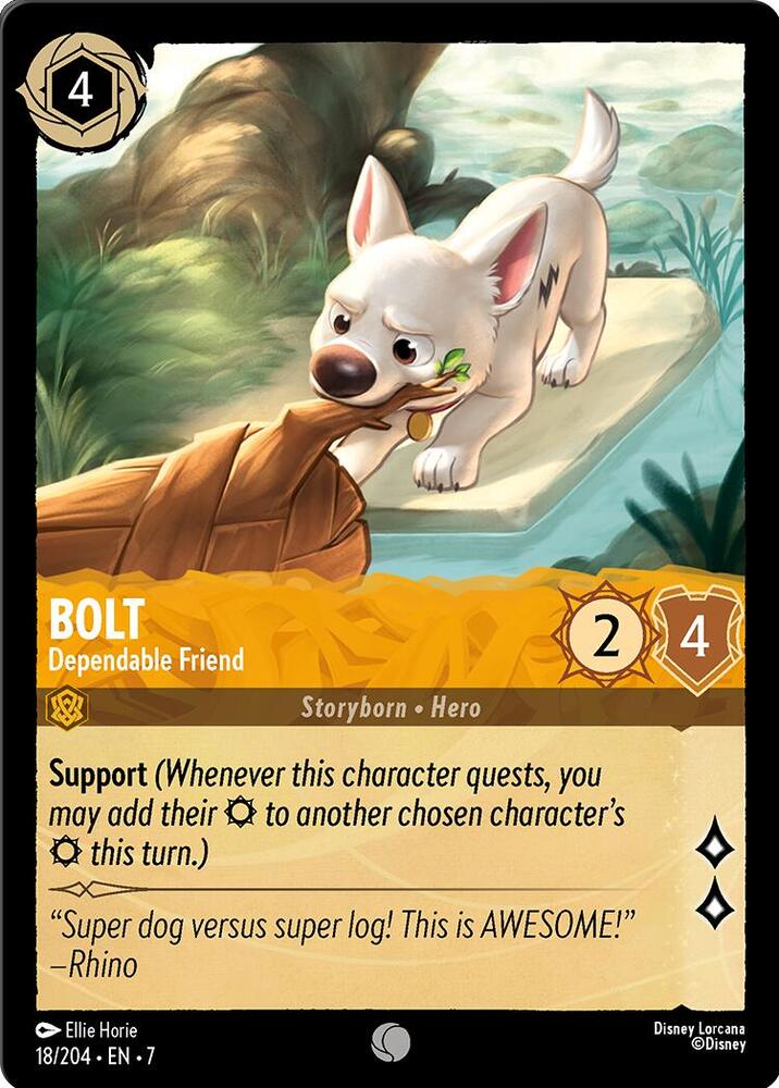 Bolt Dependable Friend (Archazia's Island)  - Cold Foil