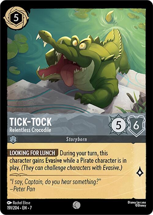 Tick Tock Relentless Crocodile (Archazia's Island) 