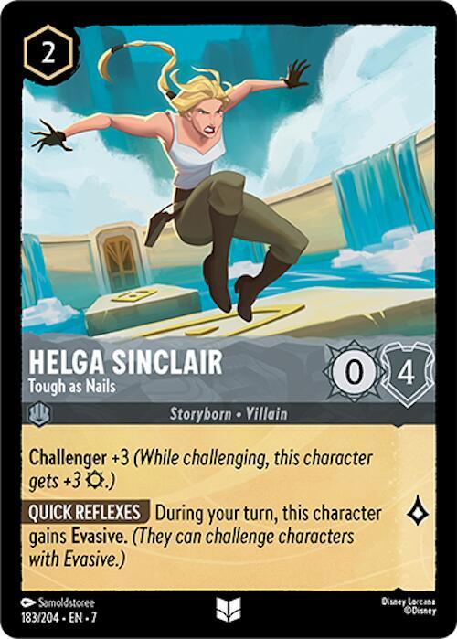 Helga Sinclair Tough as Nails (Archazia's Island)  - Cold Foil