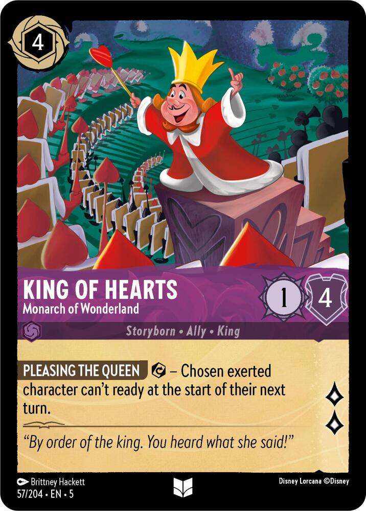 King of Hearts Monarch of Wonderland (Shimmering Skies) 
