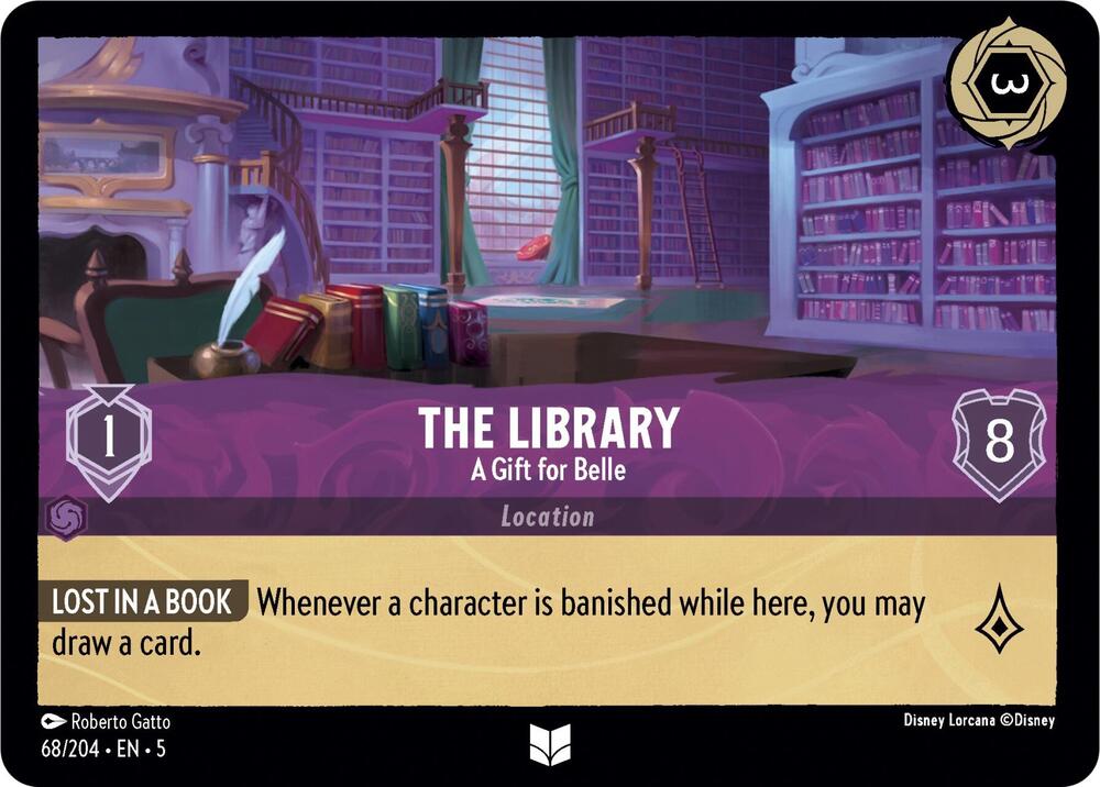 The Library A Gift for Belle (Shimmering Skies) 