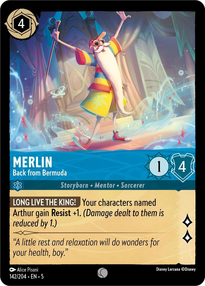 Merlin Back from Bermuda (Shimmering Skies) 