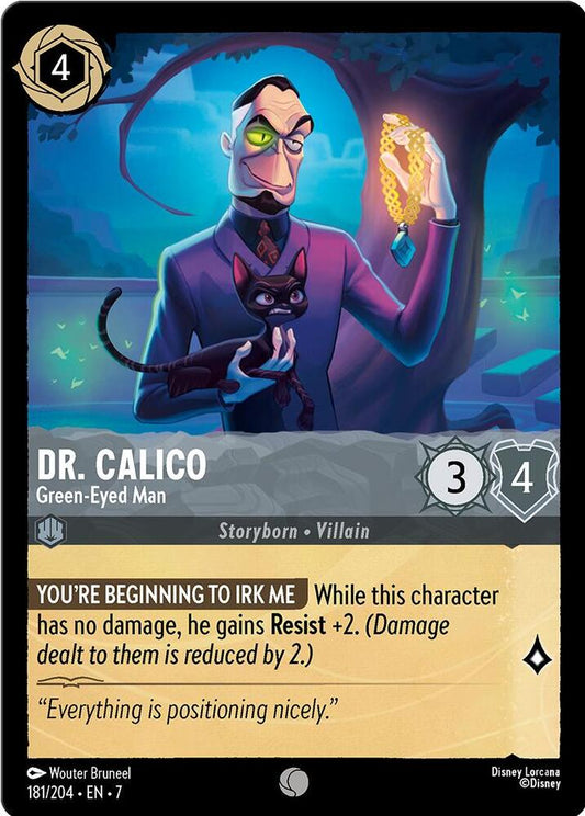 Dr Calico Green Eyed Man (Archazia's Island) 