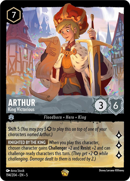 Arthur King Victorious (Shimmering Skies) 