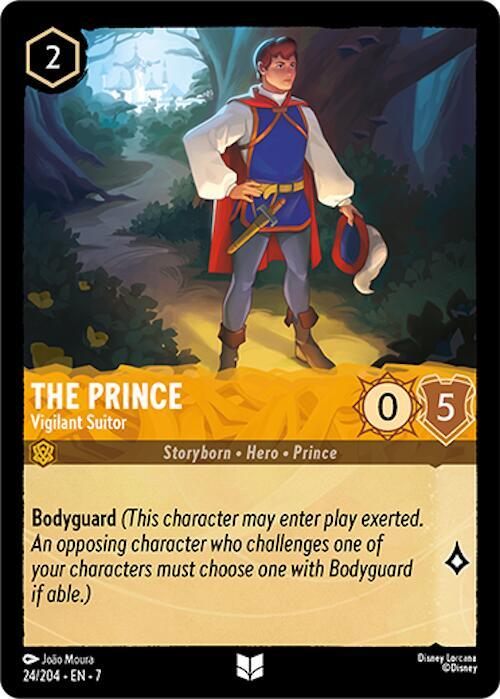 The Prince Vigilant Suitor (Archazia's Island)  - Cold Foil
