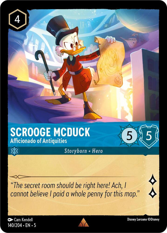 Scrooge McDuck Afficionado of Antiquities (Shimmering Skies) 