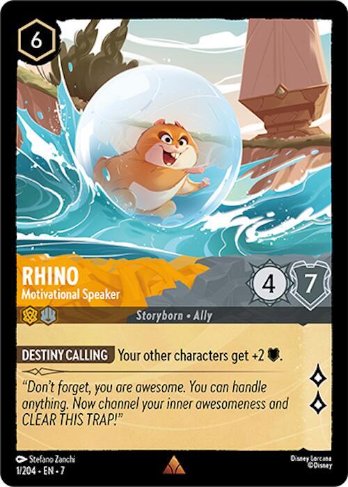 Rhino Motivational Speaker (Archazia's Island) 