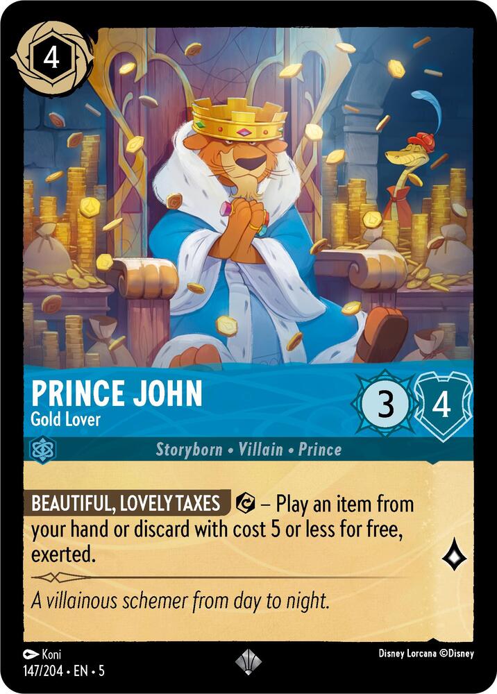 Prince John Gold Lover (Shimmering Skies) 