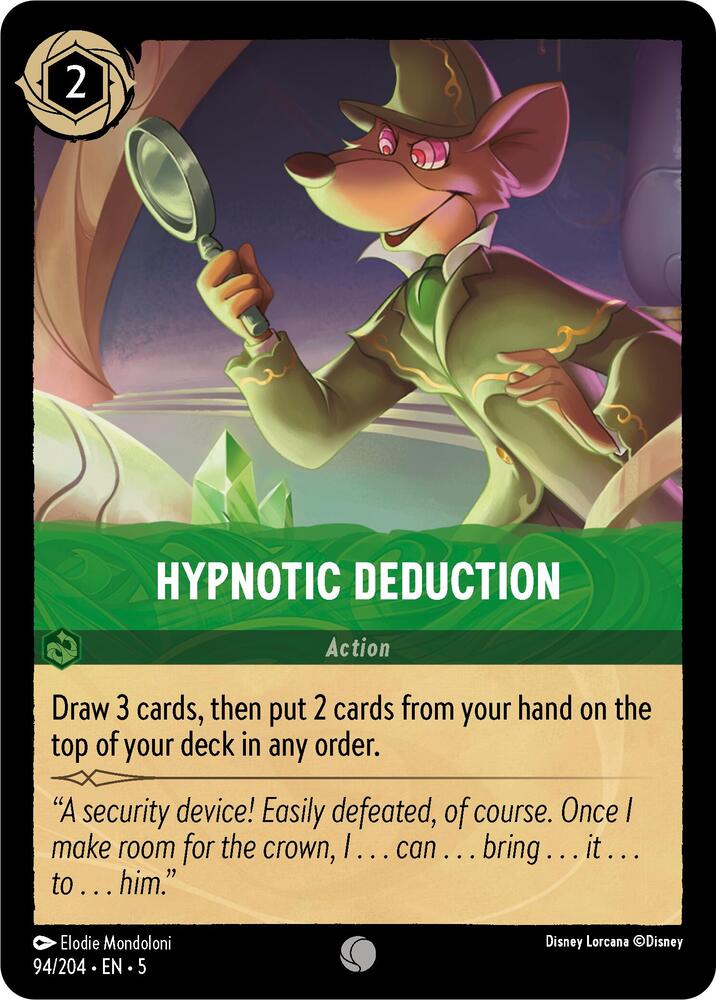 Hypnotic Deduction (Shimmering Skies)  - Cold Foil