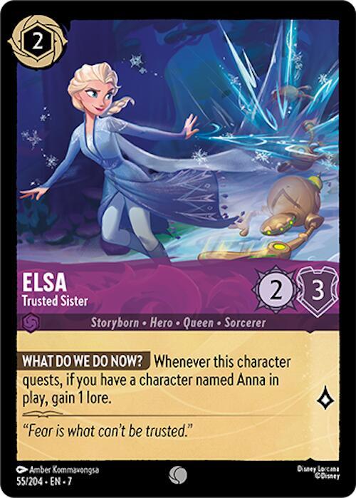 Elsa Trusted Sister (Archazia's Island)  - Cold Foil