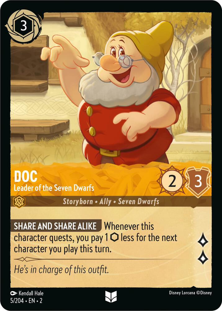 Doc Leader of the Seven Dwarfs (Rise of the Floodborn) 