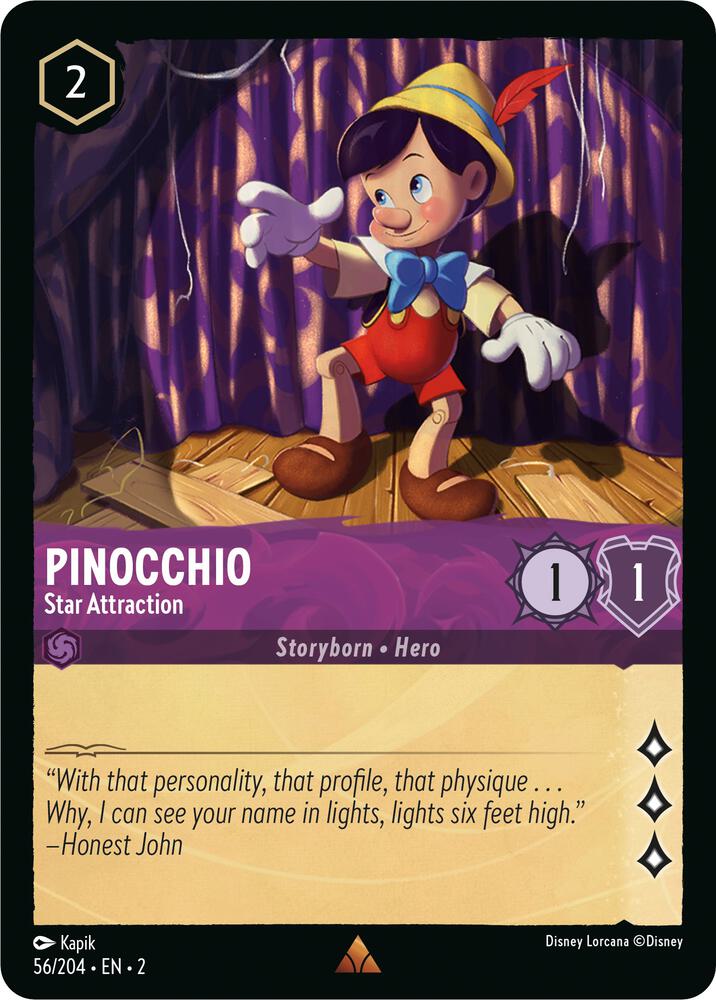 Pinocchio Star Attraction (Rise of the Floodborn) 
