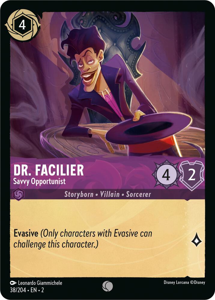Dr Facilier Savvy Opportunist (Rise of the Floodborn) 