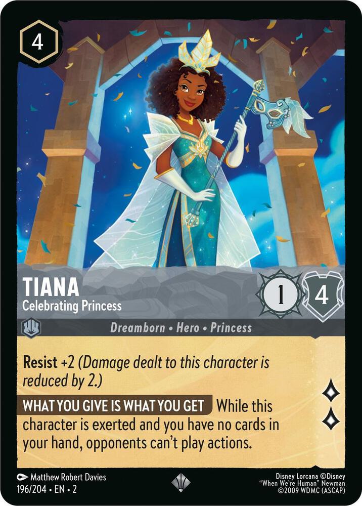 Tiana Celebrating Princess (Rise of the Floodborn) 