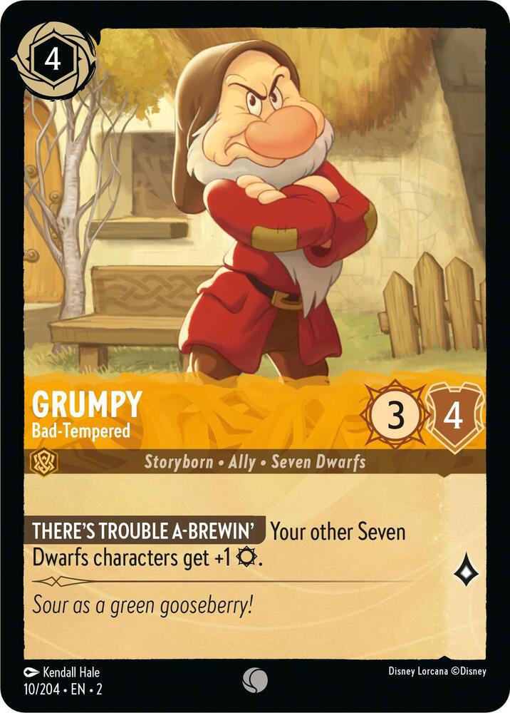 Grumpy Bad Tempered (Rise of the Floodborn)  - Cold Foil