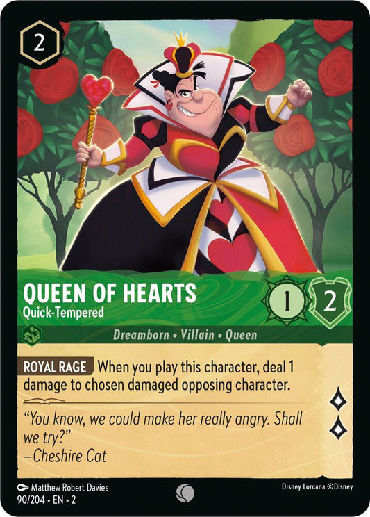 Queen of Hearts Quick Tempered (Rise of the Floodborn) 