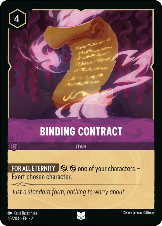 Binding Contract (Rise of the Floodborn)  - Cold Foil