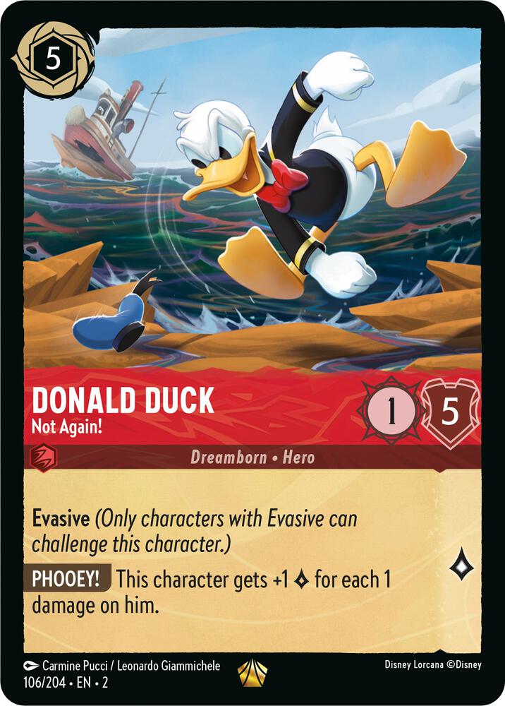 Donald Duck Not Again (Rise of the Floodborn) 