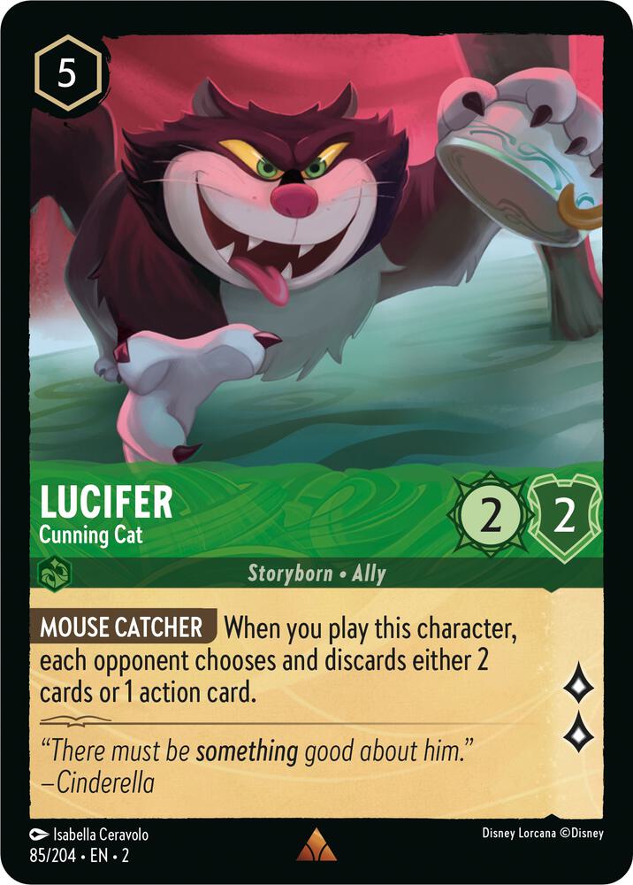 Lucifer Cunning Cat (Rise of the Floodborn)  - Cold Foil