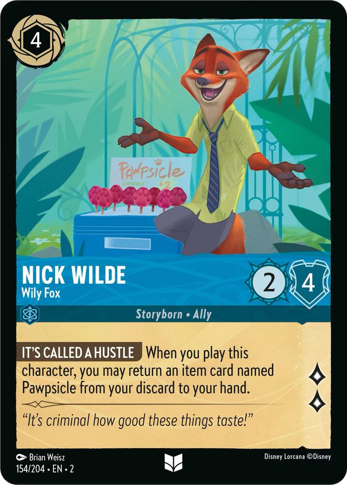 Nick Wilde Wily Fox (Rise of the Floodborn) 