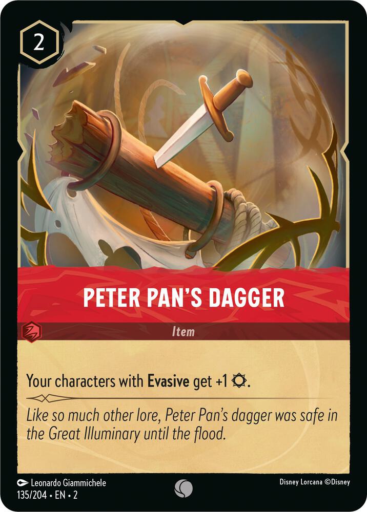 Peter Pans Dagger (Rise of the Floodborn) 