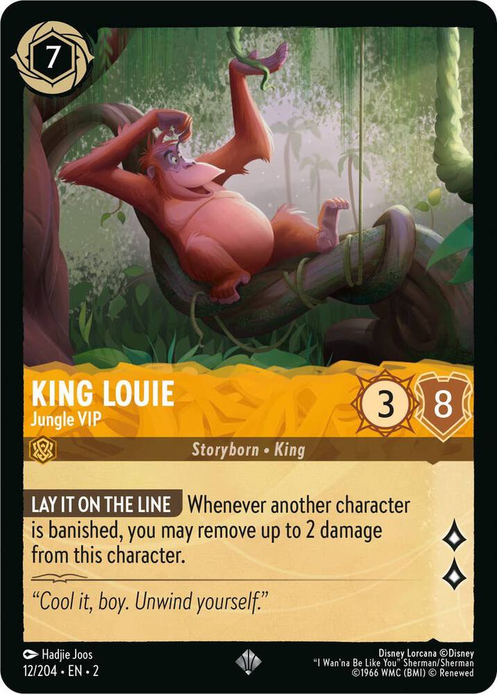 King Louie Jungle VIP (Rise of the Floodborn)  - Cold Foil