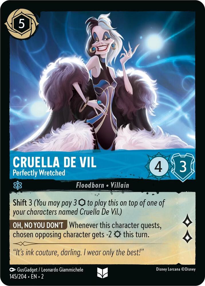 Cruella De Vil Perfectly Wretched (Rise of the Floodborn) 