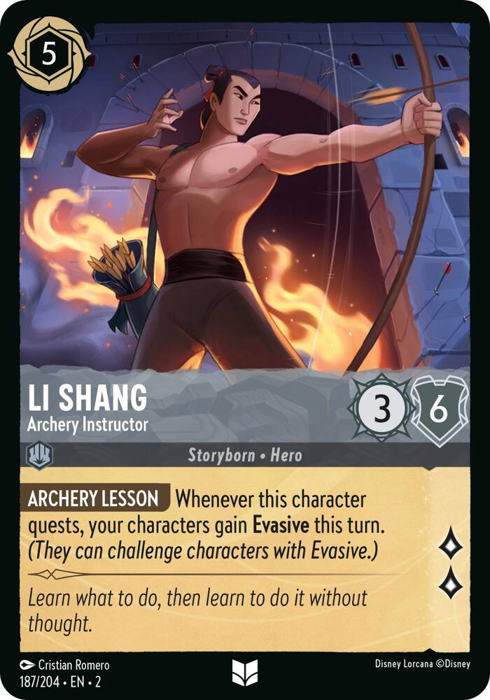 Li Shang Archery Instructor (Rise of the Floodborn) 