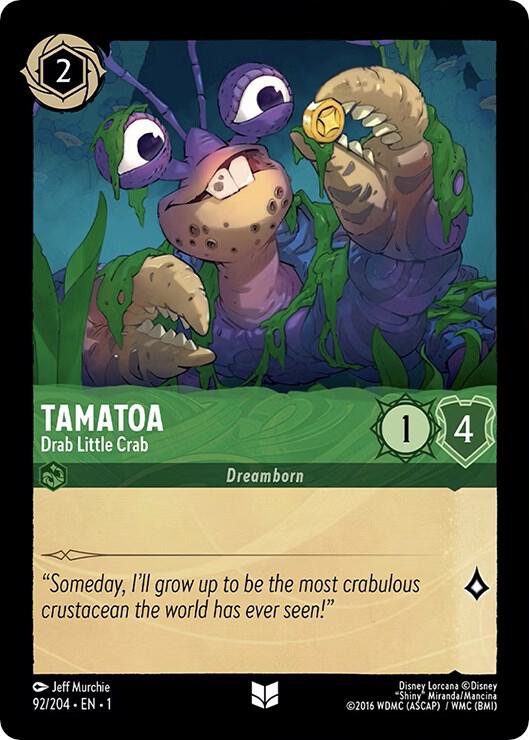 Tamatoa Drab Little Crab (The First Chapter) 