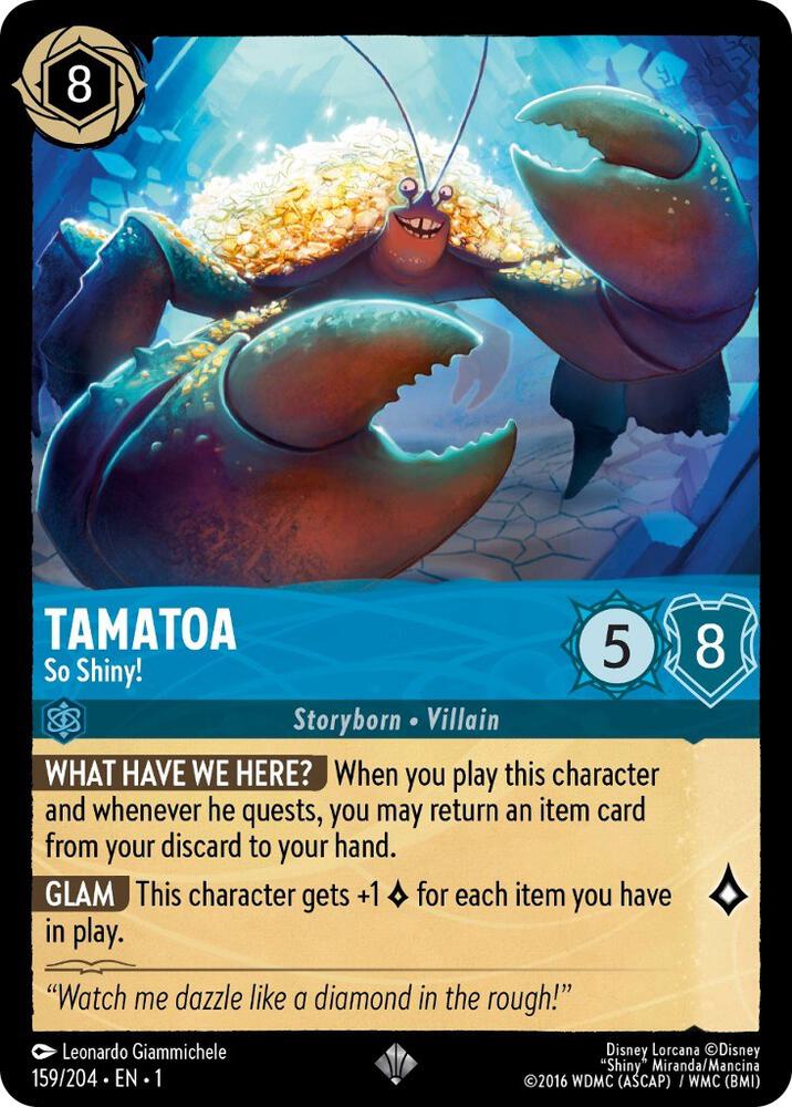 Tamatoa So Shiny (The First Chapter) 