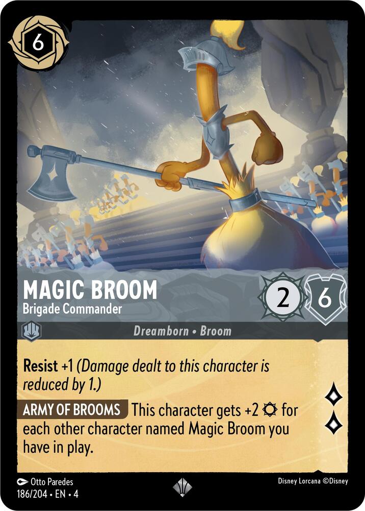 Magic Broom Brigade Commander (Ursula's Return)  - Cold Foil