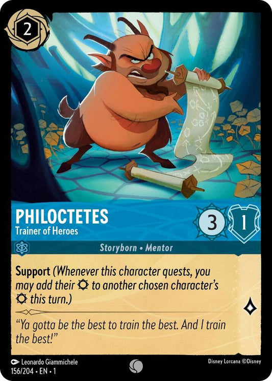 Philoctetes Trainer of Heroes (The First Chapter)  - Cold Foil