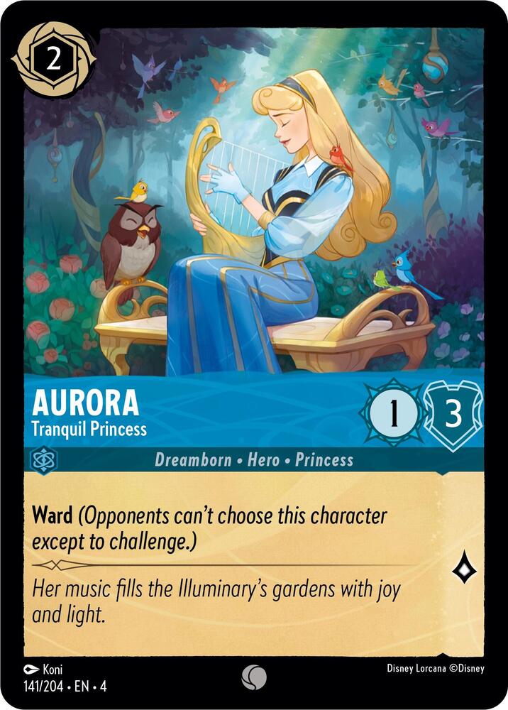 Aurora Tranquil Princess (Ursula's Return)  - Cold Foil