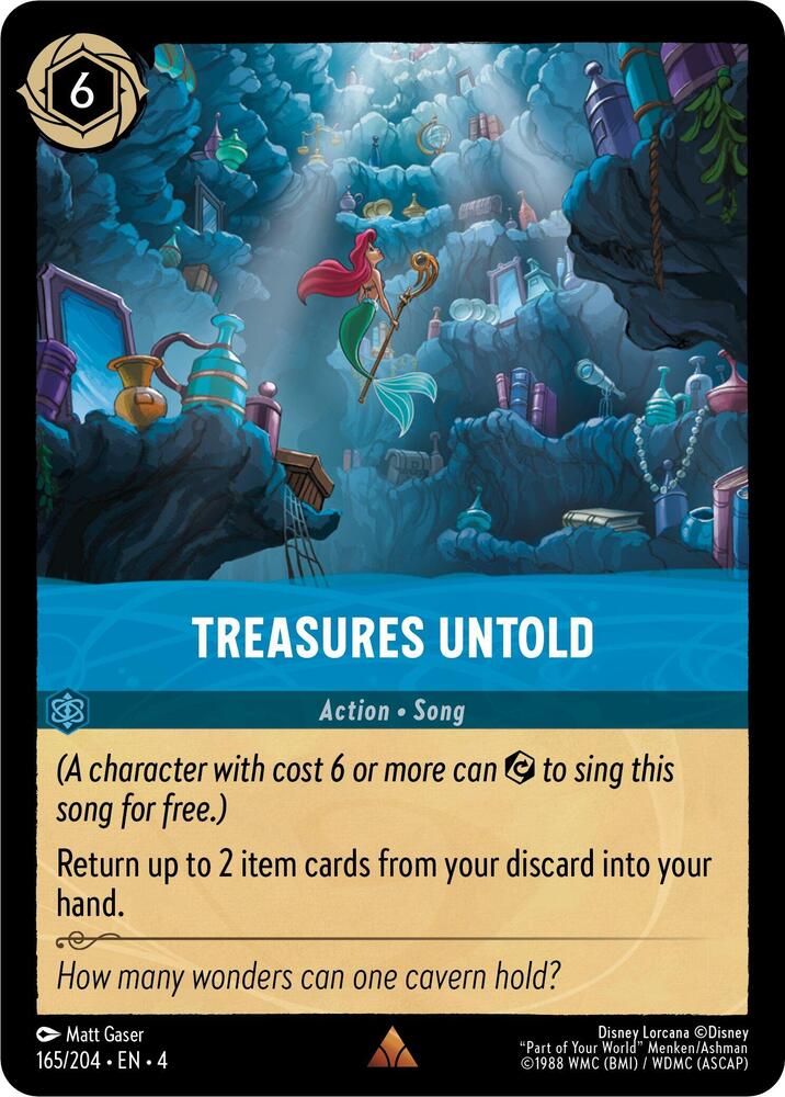 Treasures Untold (Ursula's Return)  - Cold Foil