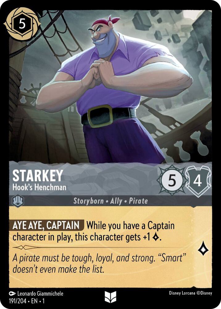 Starkey Hooks Henchman (The First Chapter)  - Cold Foil