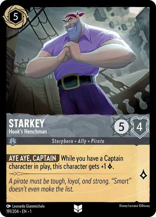 Starkey Hooks Henchman (The First Chapter)  - Cold Foil