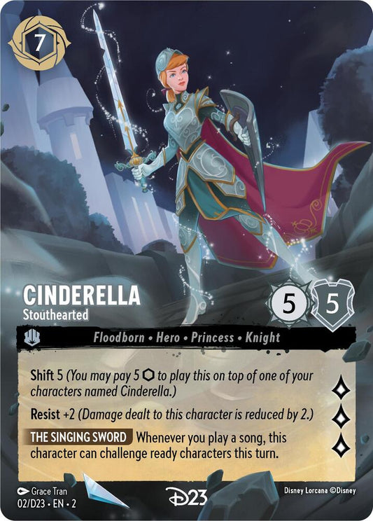 Cinderella Stouthearted (D23 Promos)  - Holofoil