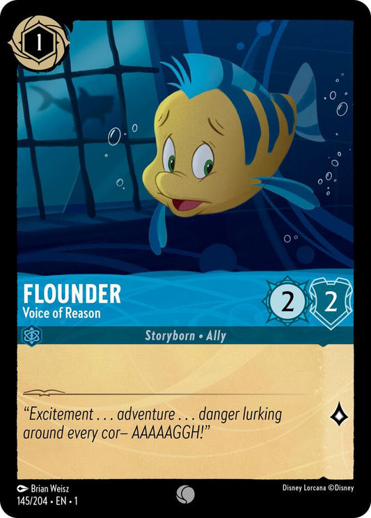Flounder Voice of Reason (The First Chapter)  - Cold Foil