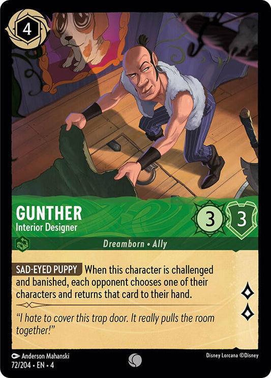 Gunther Interior Designer (Ursula's Return) 