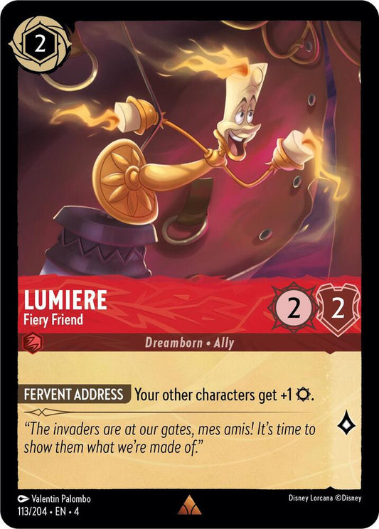 Lumiere Fiery Friend (Ursula's Return) 