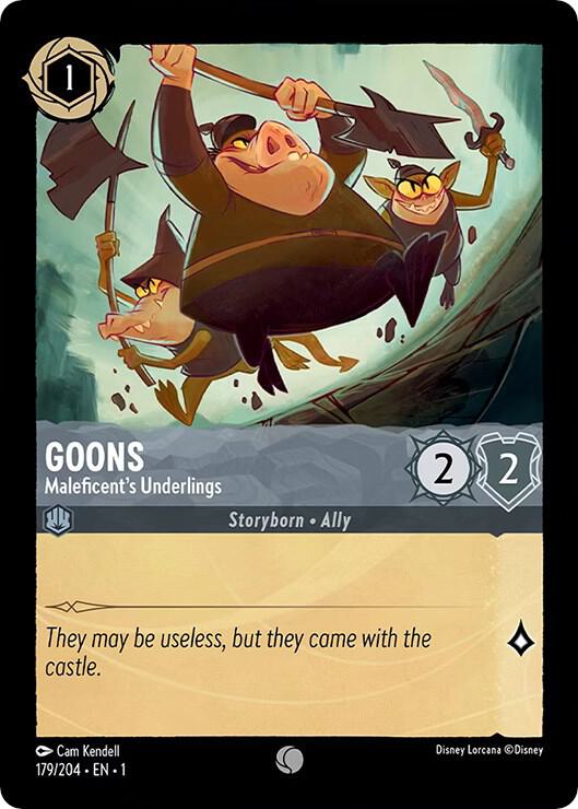 Goons Maleficents Underlings (The First Chapter)  - Cold Foil