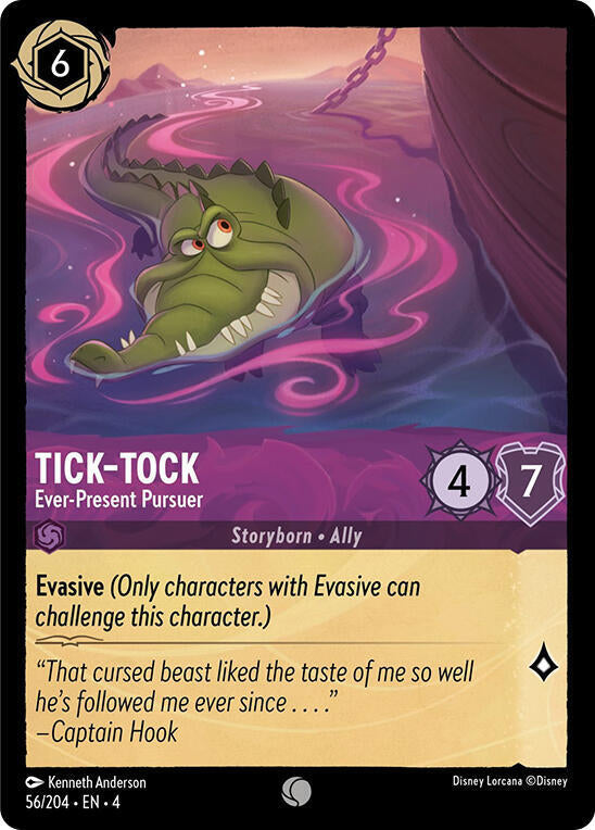 Tick Tock Ever Present Pursuer (Ursula's Return)  - Cold Foil