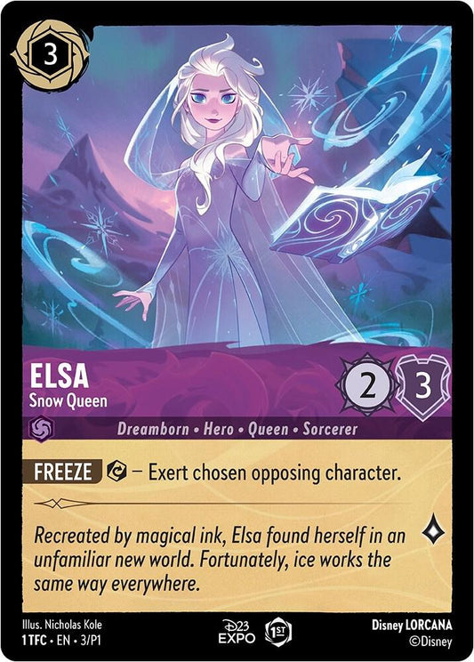 Elsa Snow Queen (D23 Promos)  - Holofoil