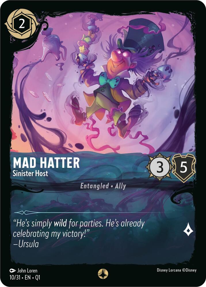 Mad Hatter Sinister Host (Illumineer's Quest: Deep Trouble) 