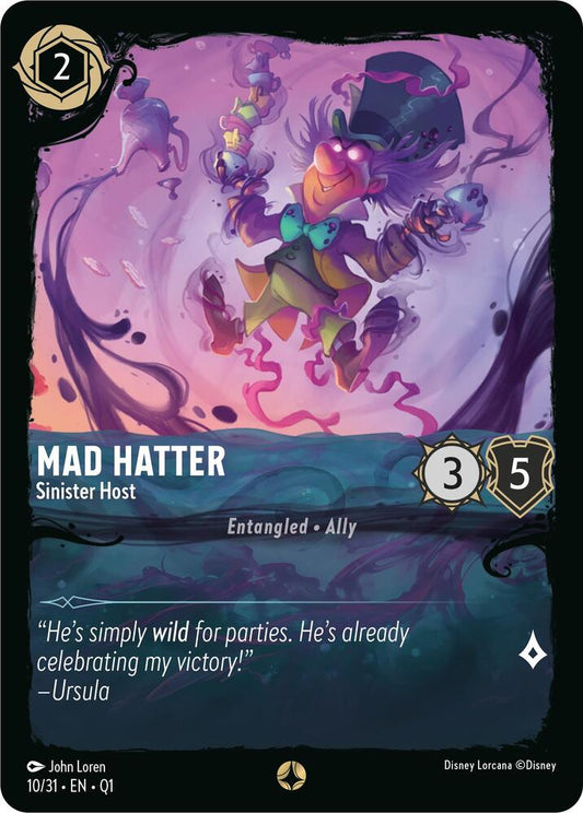 Mad Hatter Sinister Host (Illumineer's Quest: Deep Trouble) 