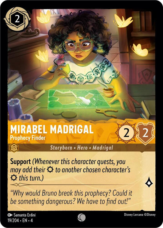 Mirabel Madrigal Prophecy Finder (Ursula's Return)  - Cold Foil