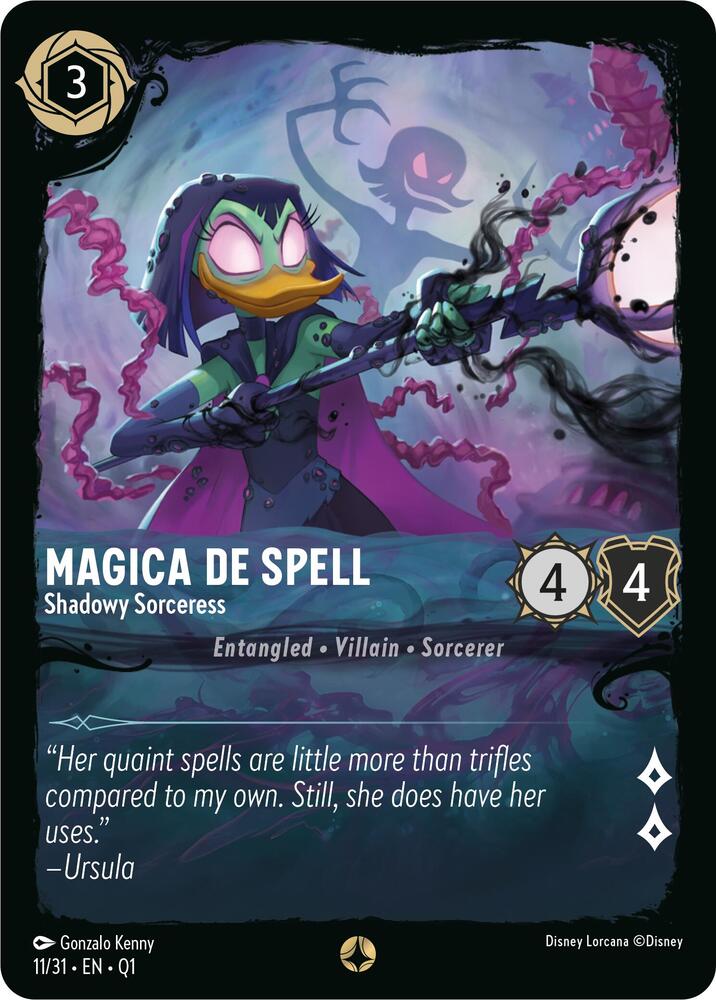 Magica De Spell Shadowy Sorceress (Illumineer's Quest: Deep Trouble) 