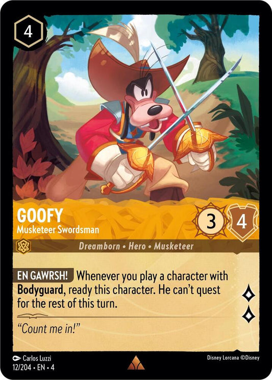 Goofy Musketeer Swordsman (Ursula's Return) 
