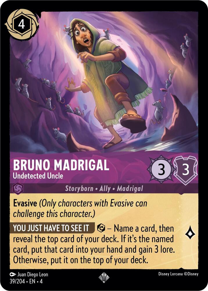 Bruno Madrigal Undetected Uncle (Ursula's Return) 