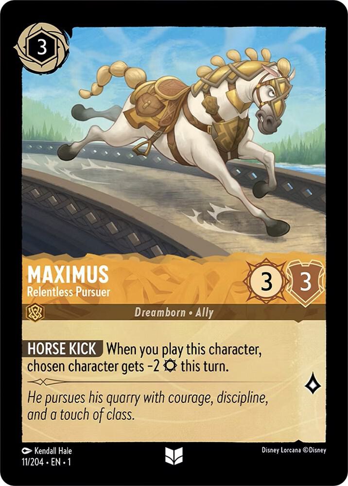 Maximus Relentless Pursuer (The First Chapter)  - Cold Foil